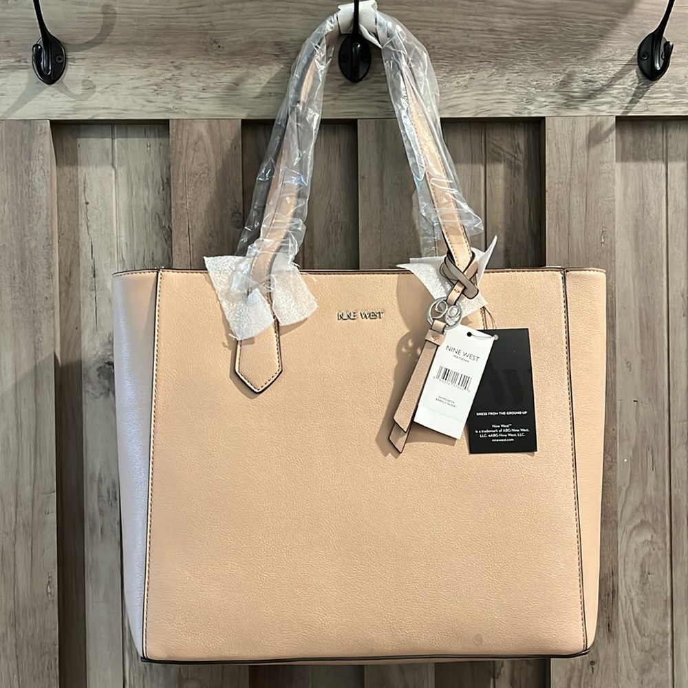 Nine West Maysenn Tote – Barely Nude – NWT